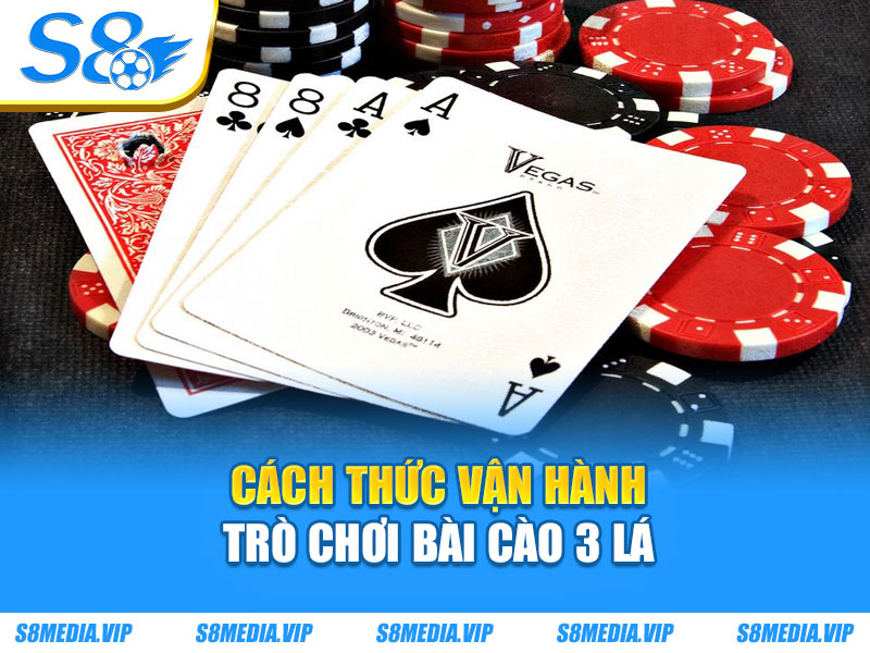 Cách thức vận hành trò chơi bài cào 3 lá 