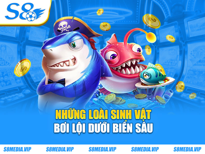 Những loài sinh vật bơi lội dưới biển sâu