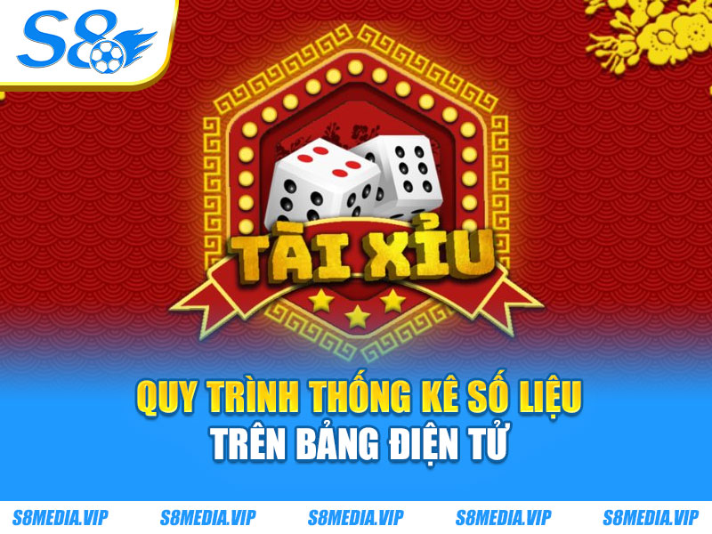 Quy trình thống kê số liệu trên bảng điện tử